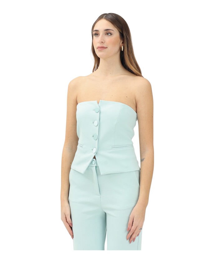 haut-elegant-vert-avec-dos-fronce