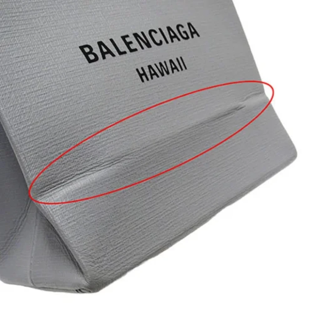Balenciaga Vintage Pre-owned Leather balenciaga-bags Gray Dames