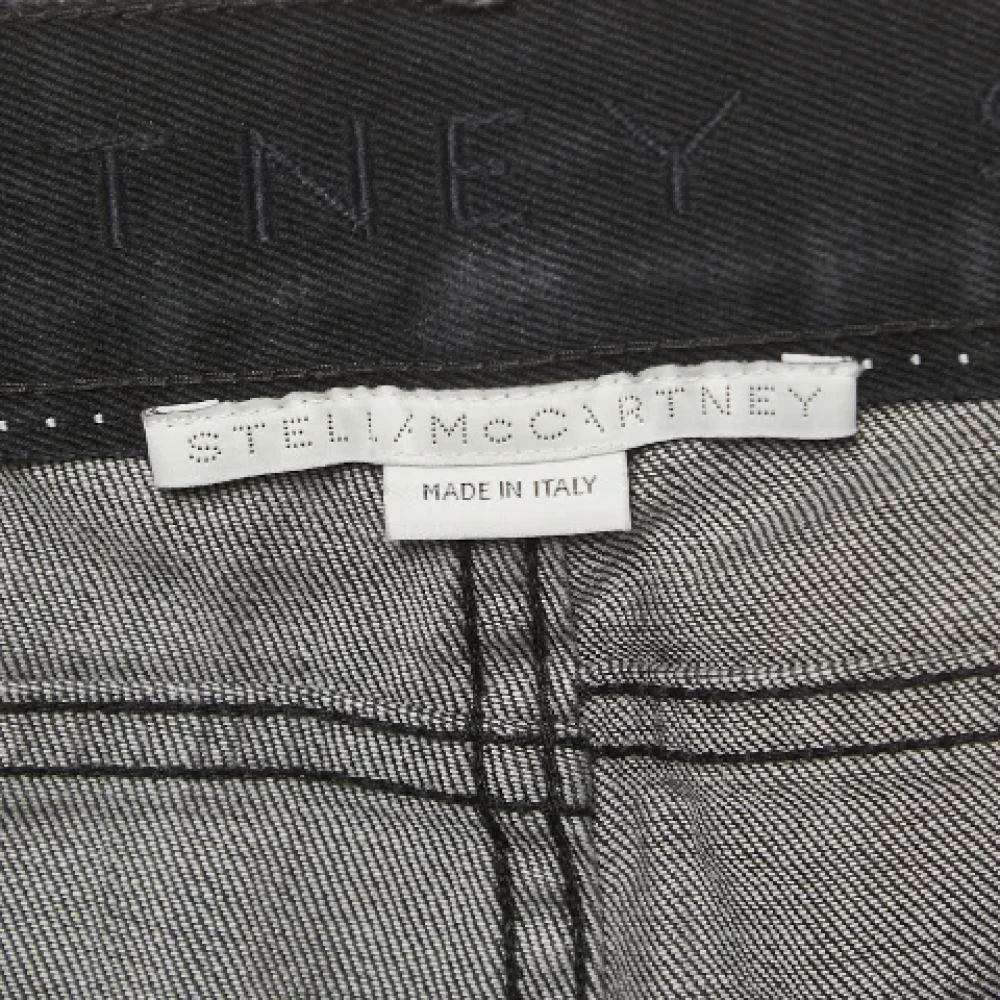 Stella McCartney Pre-owned Denim jeans Black Dames