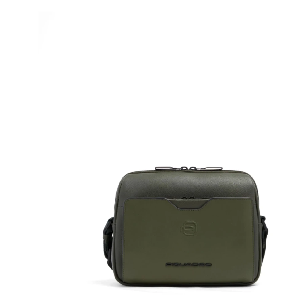 Piquadro Homme Vert - Ipad®Mini Crossbody Bag - Sacs - Taille: One Size