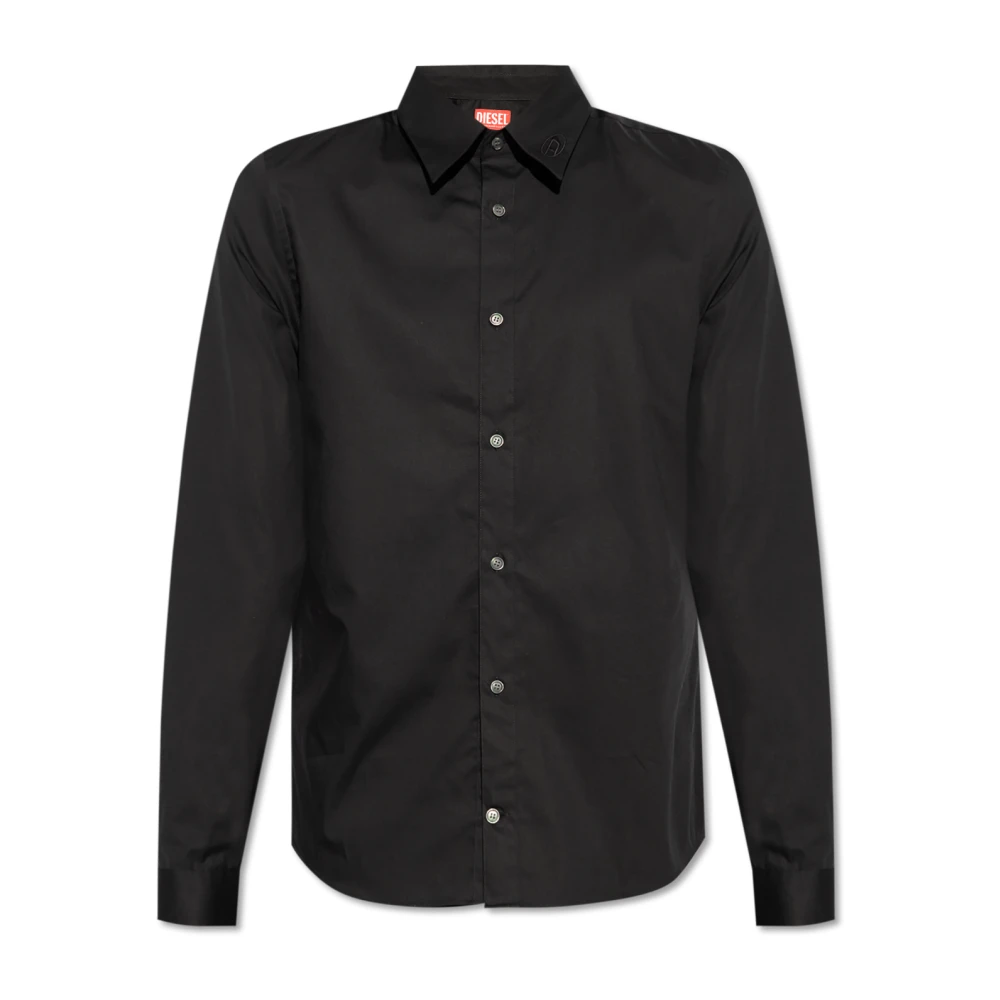 Diesel Uomo Nero Magliette, 3XL, New,