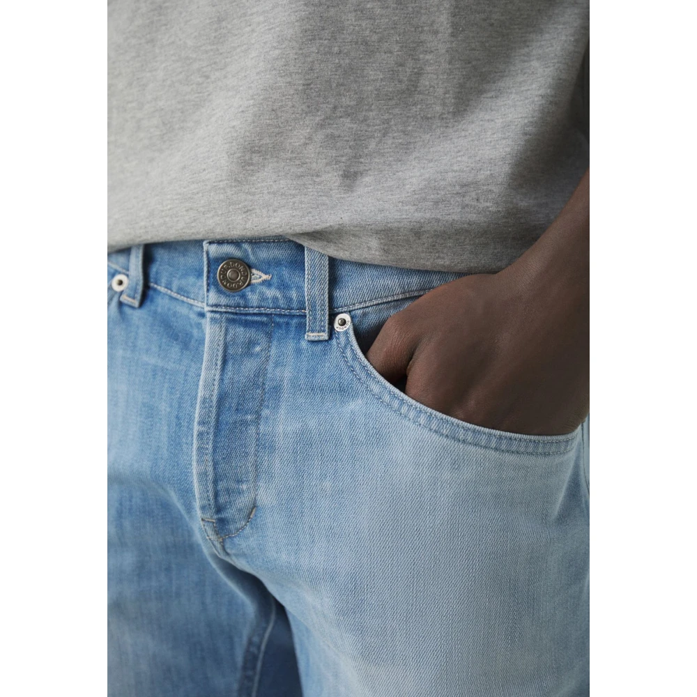 Dondup George Slim Fit Blauwe Jeans Blue Heren