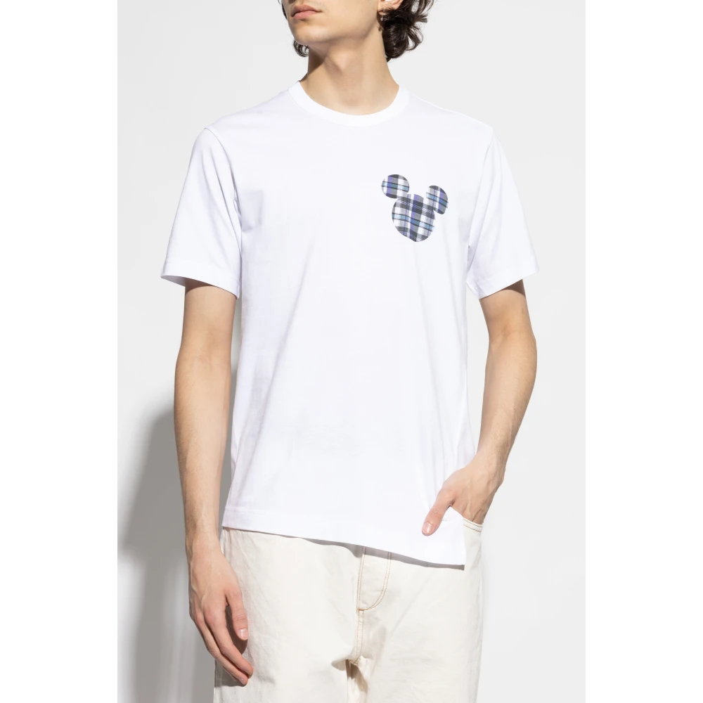 Comme des Garçons T-shirt met print White Heren
