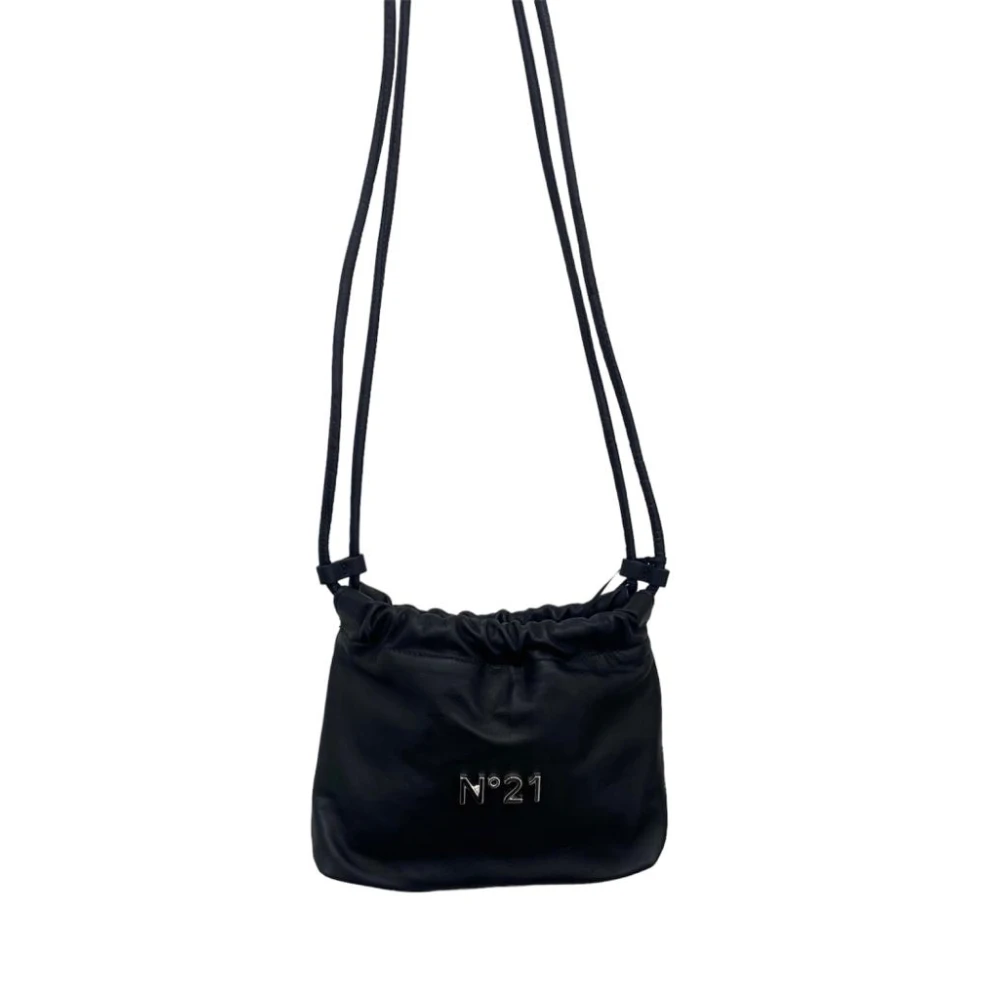 N21 Mini Eva Schoudertas Black Dames