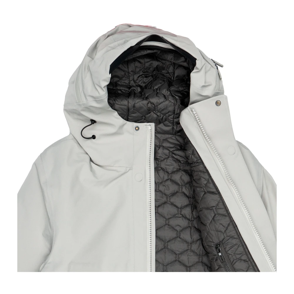 Krakatau Winterparka met gerecyclede isolatie Gray Heren