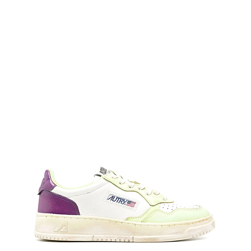 Autry Women's White Sneakers,, Casual Trainers For Everyday Wear Size 4 Uk