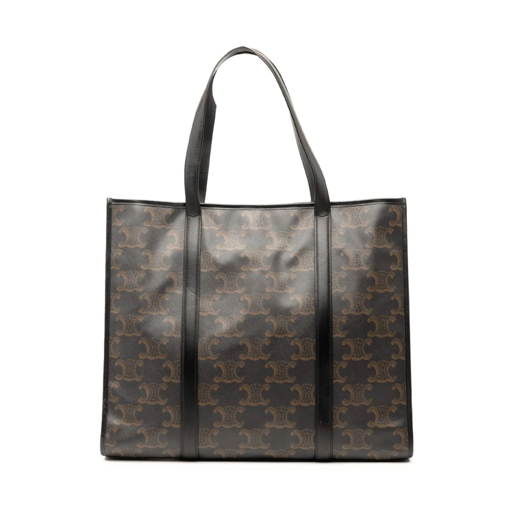 Celine Vintage Brun Pre-Owned Tryckt Tygväska