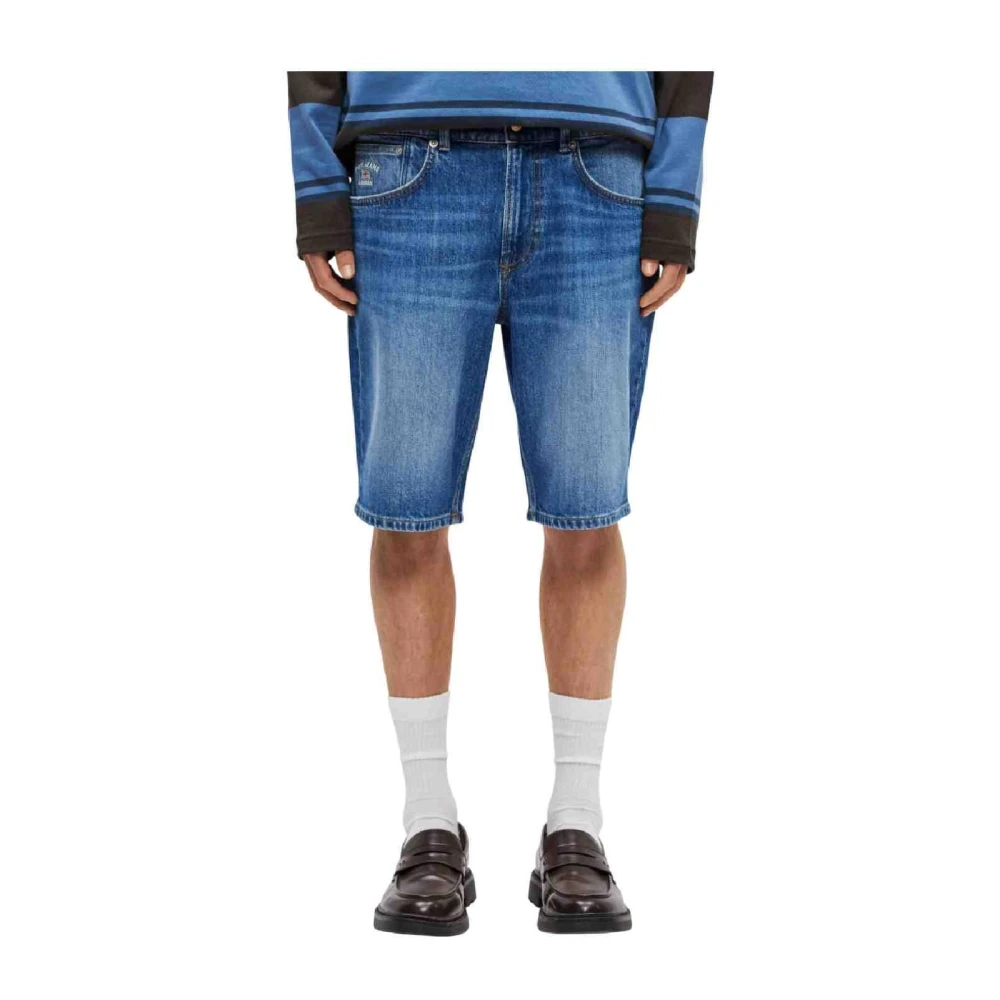 Pepe Jeans Men's Blue Denim Shorts - Denim Shorts - W31 - Shorts