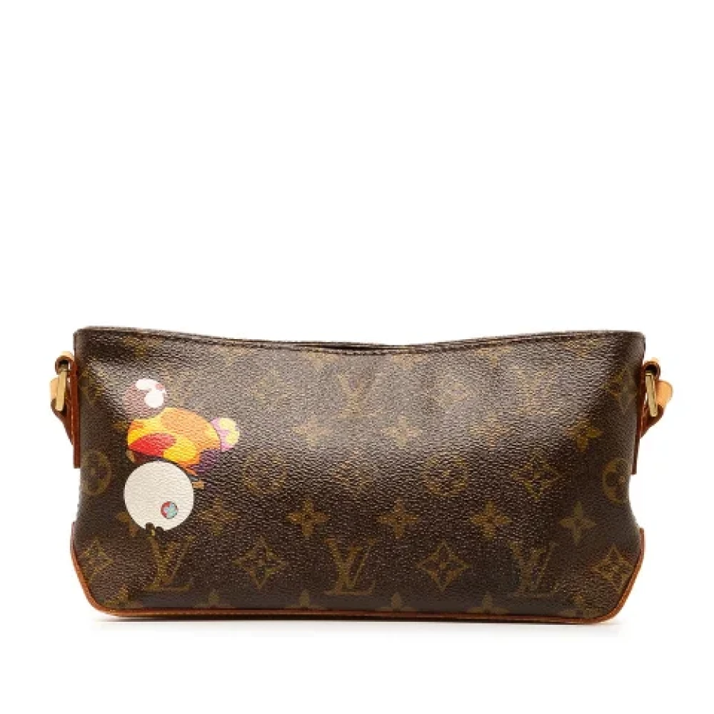 Louis Vuitton Vintage Pre-owned Canvas shoulder-bags Brown Dames