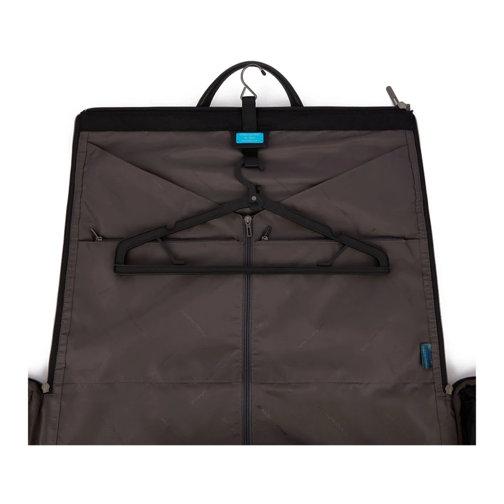 Piquadro Zwarte Linea Brief 2 Tas Black Heren
