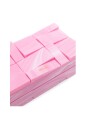 fuchsia-roze-foldover-clutch-tas