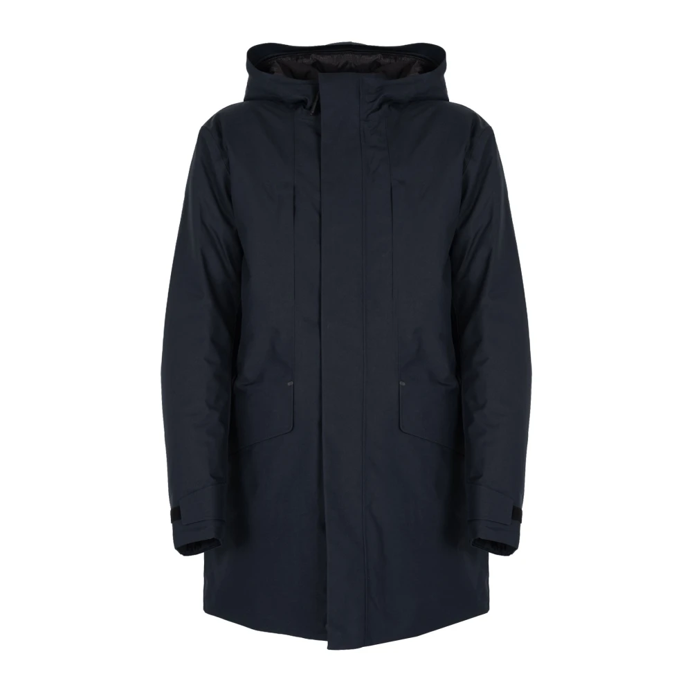 Geox - Coats > Parkas - Blue - Geox - Modalova