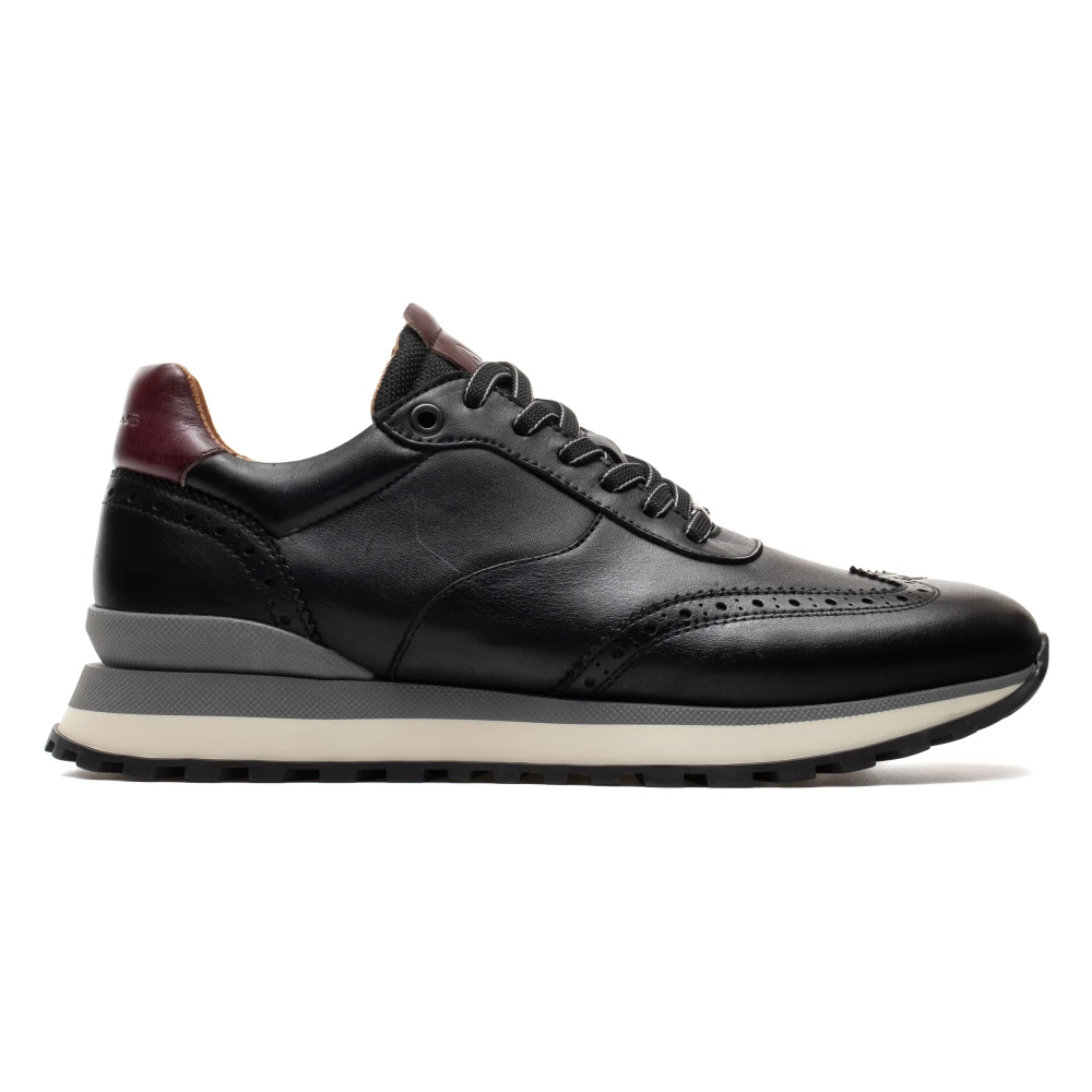 Ambitious Park Brogue Runner Heren Schoenen Zwart
