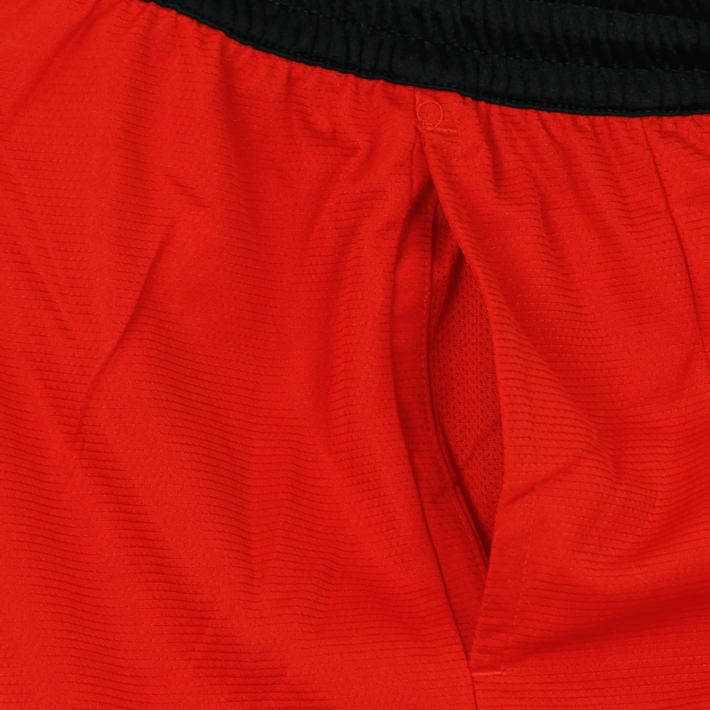 Nike Hybride Basketbalshorts Rood Wit Lichtgewicht Red Heren