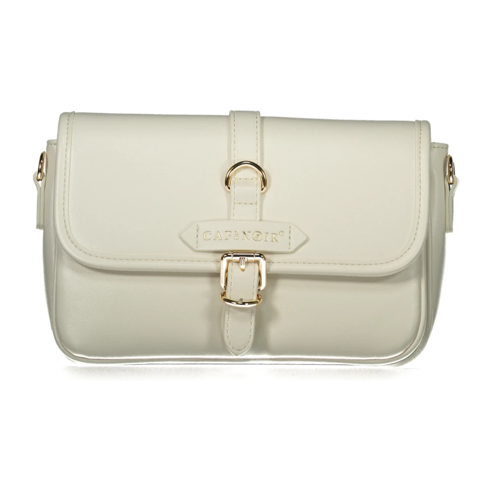 Cafènoir Women's White Cross Body Bags, One Size, Md0811 Crossbody Bag