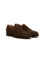 mocassin-en-daim-marron