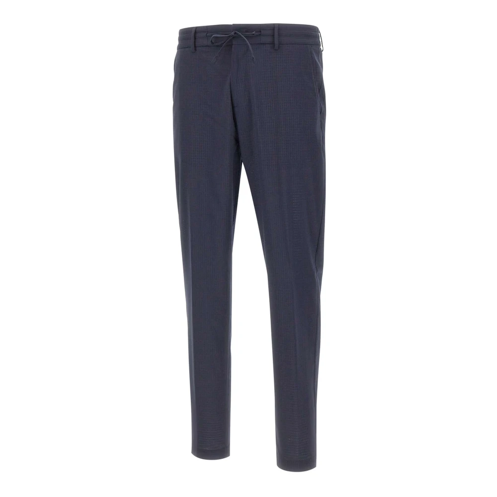 Hugo Men's Blue Slim-Fit Trousers, 2XL, Slim-Fit Trousers