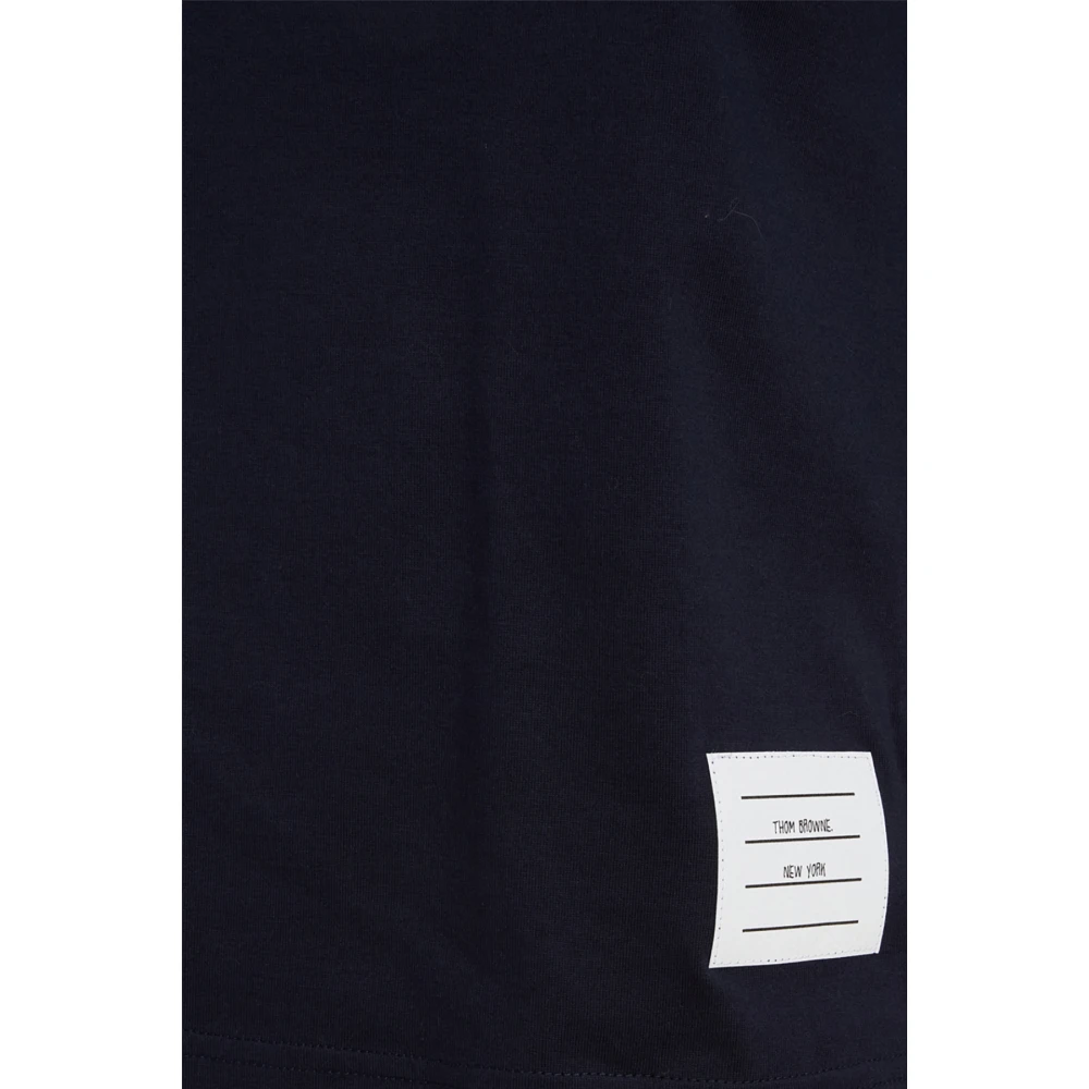 Thom Browne Stijlvolle T-shirt en Tanktop Combinatie Blue Dames