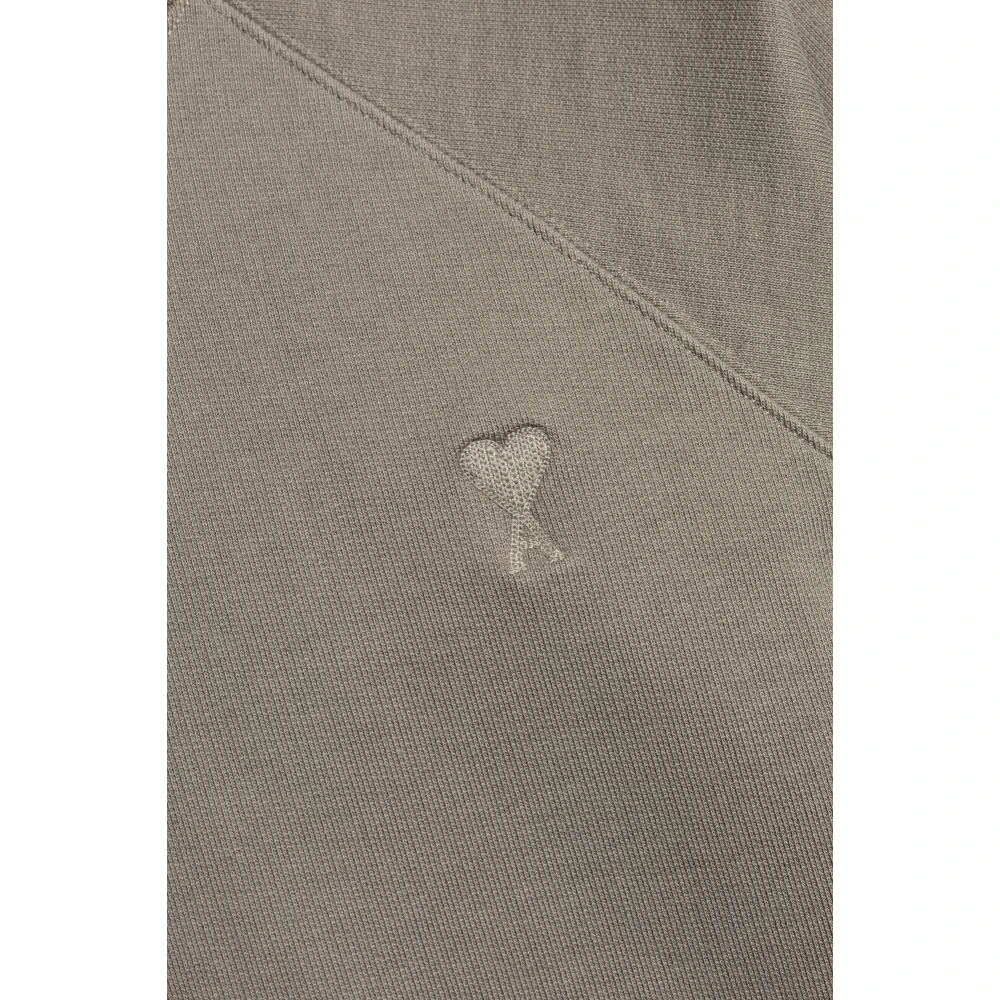 Ami Paris Sweatshirt met Logo Green Heren