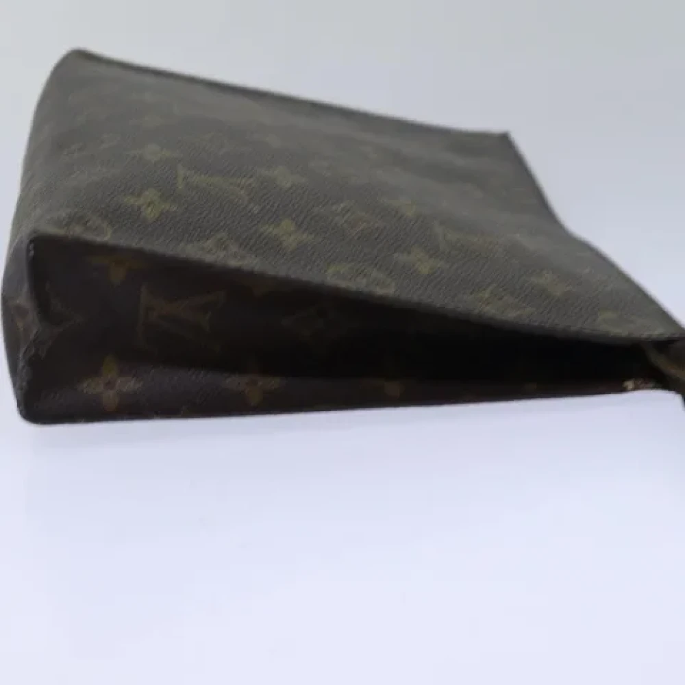 Louis Vuitton Vintage Pre-owned Canvas pouches Brown Dames