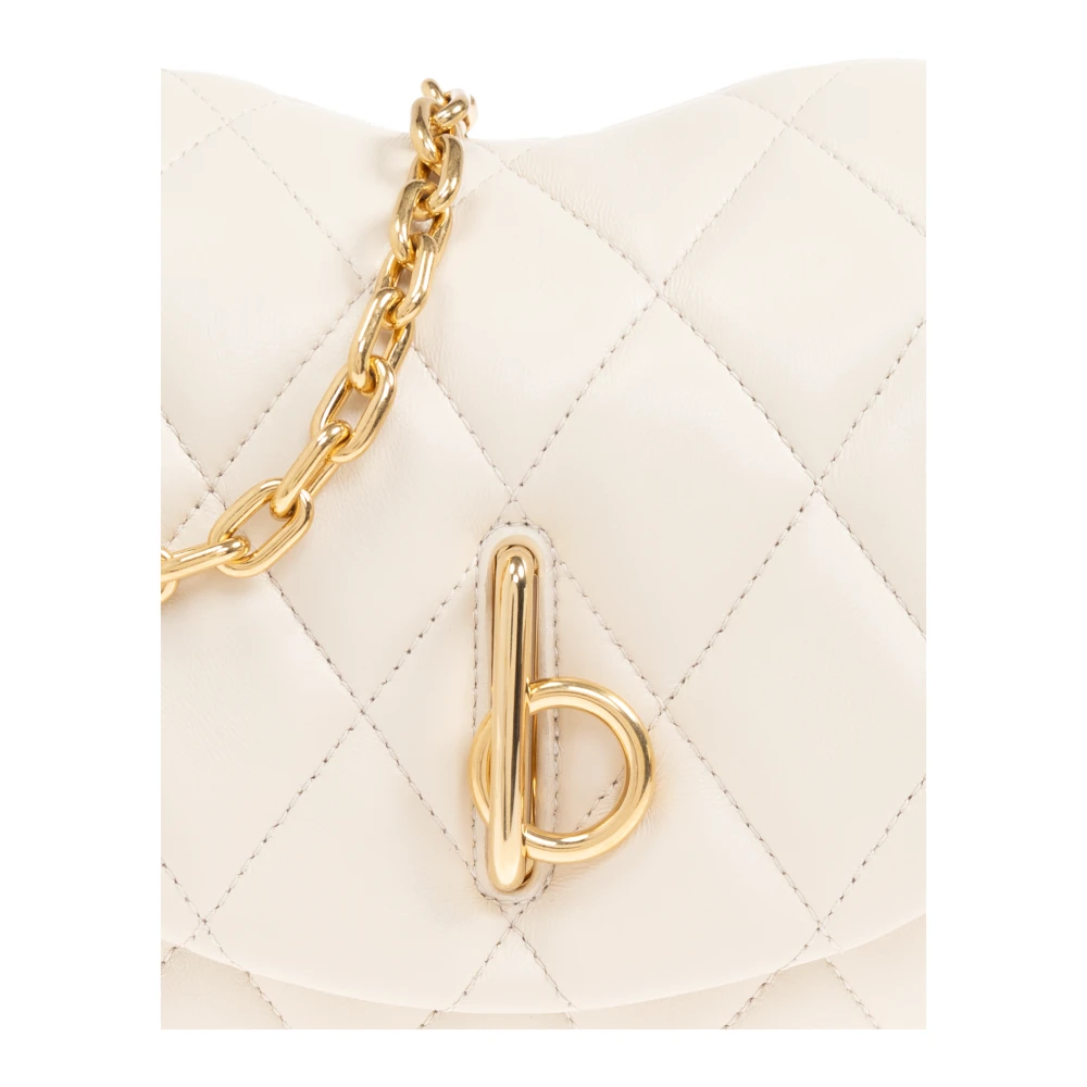 Burberry Schoudertas Rocking Horse Klein Beige Dames