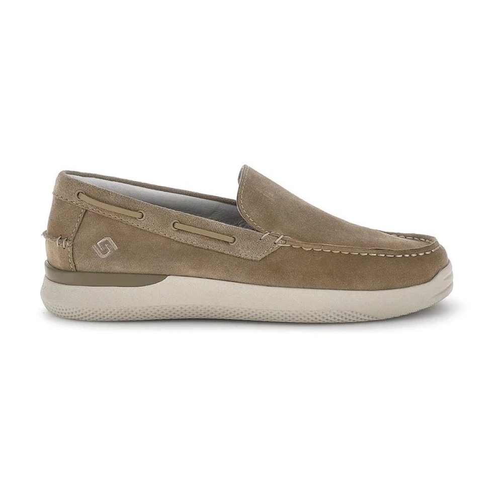 Stonefly Mannelijk Beige Schoenen Heren, 43 Eu, Leer, Custer 21 Mocassin