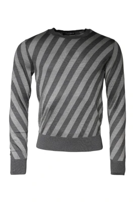 Randig Sidensweater