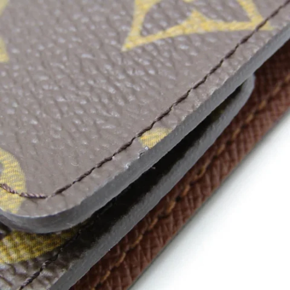 Louis Vuitton Vintage Pre-owned Fabric key-holders Brown Dames