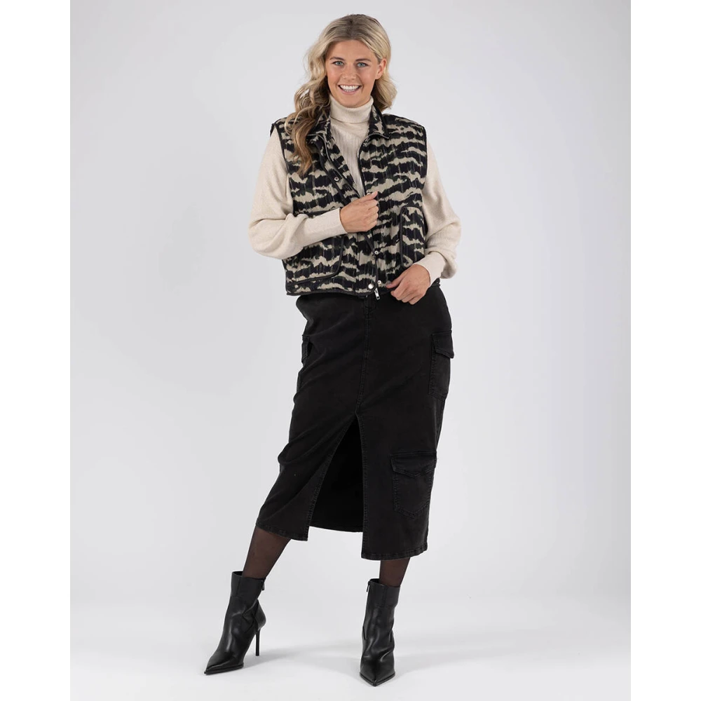 Nukus Tiana Mouwloos Vest Multicolor Dames