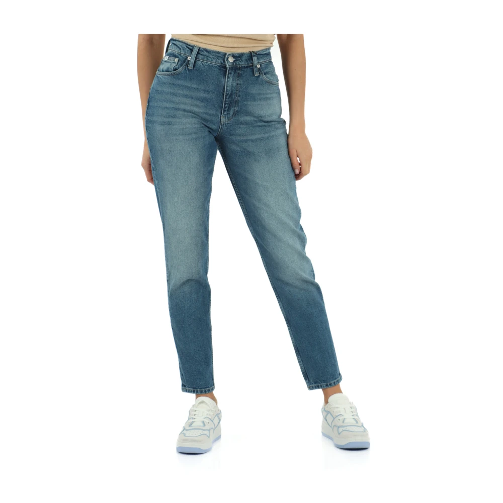Calvin Klein Jeans Trousers Blue Dames
