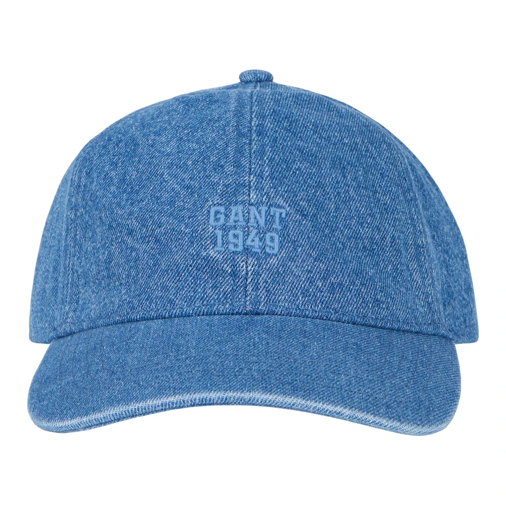 Gant Blue Hats & Caps, Male, One Size, Denim Cap