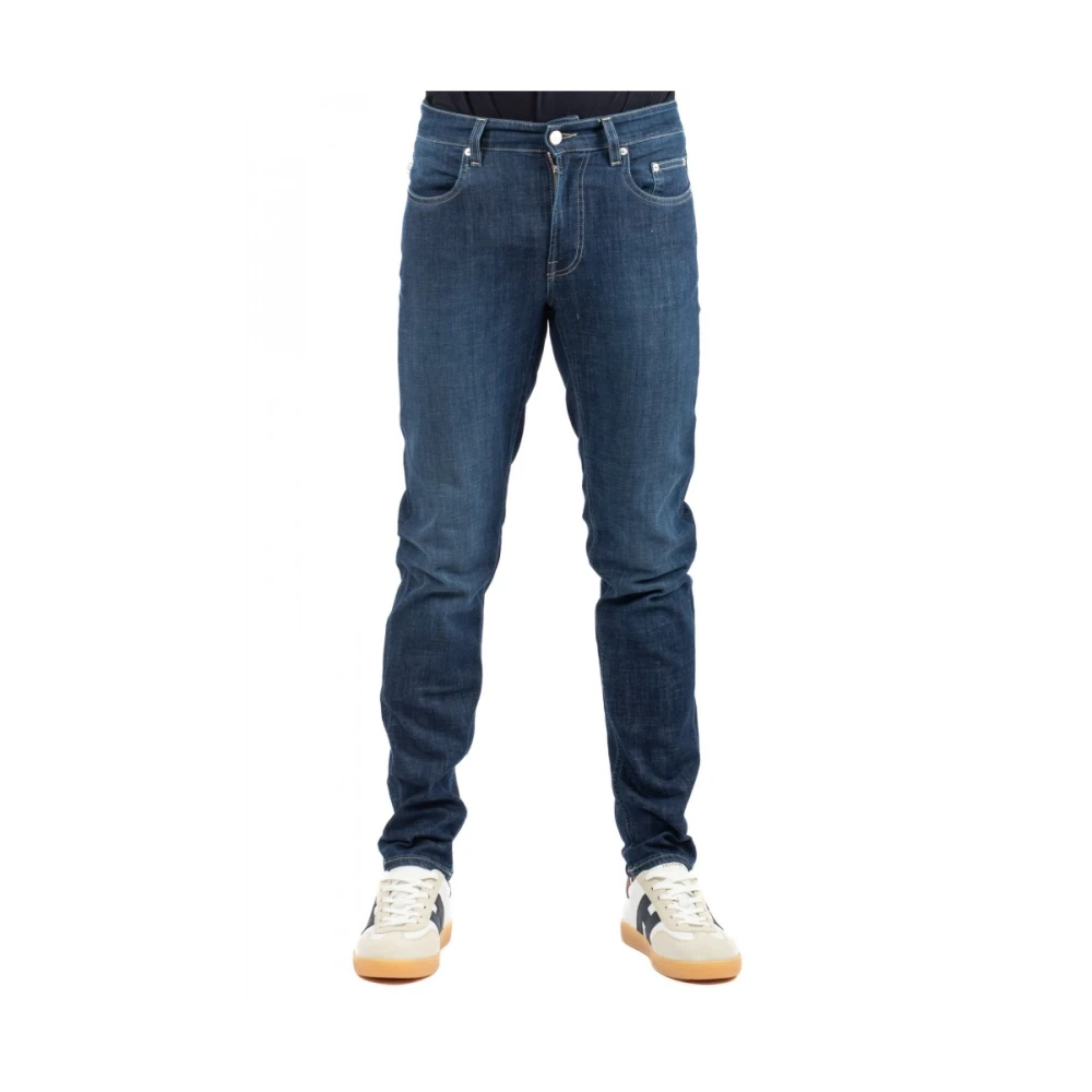 Siviglia Blå Vida Jeans Med Vida Ben