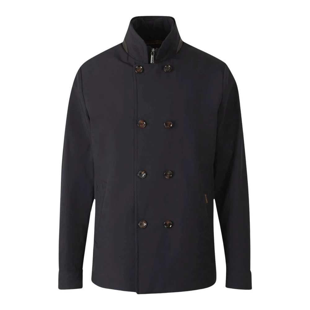 Moorer Mannelijk Blauw Jassen Heren, Xl, Nylon, Volmer Jacket