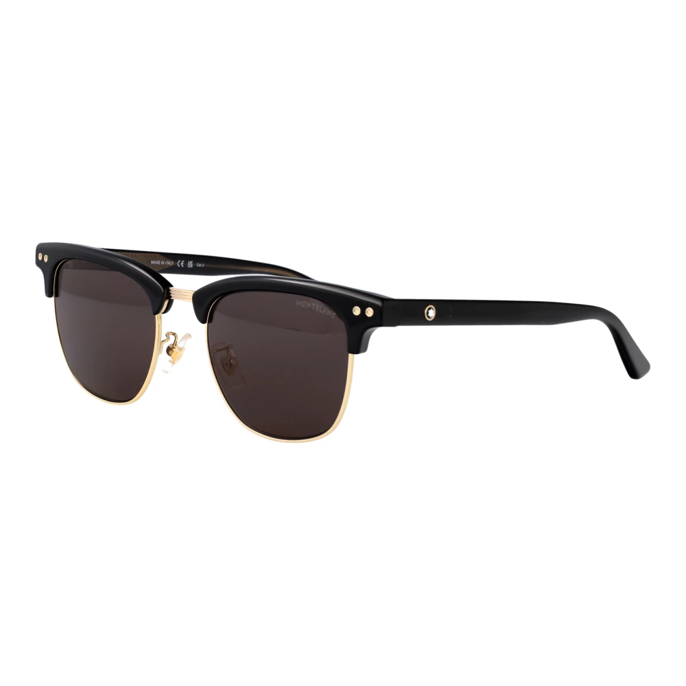 Montblanc Men's Black Sunglasses, 52 Mm, Sunglasses