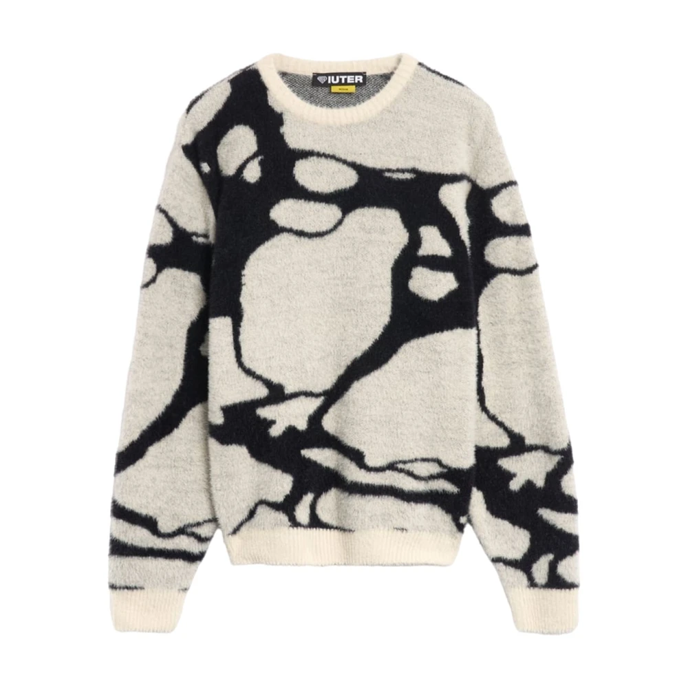 Iuter Marmer Jumper Wollen Truien Multicolor Heren