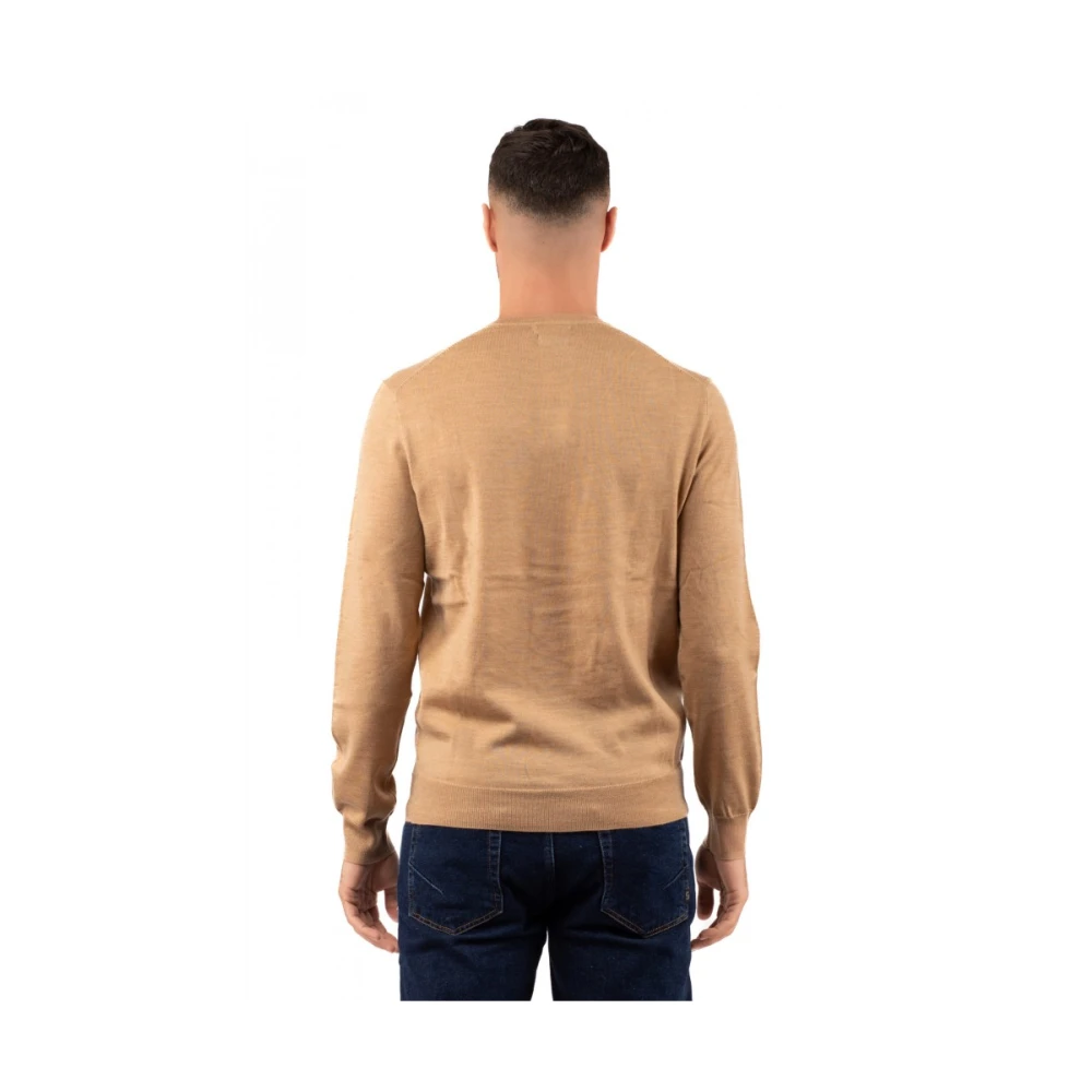 Ralph Lauren Rondgebreide trui Brown Heren