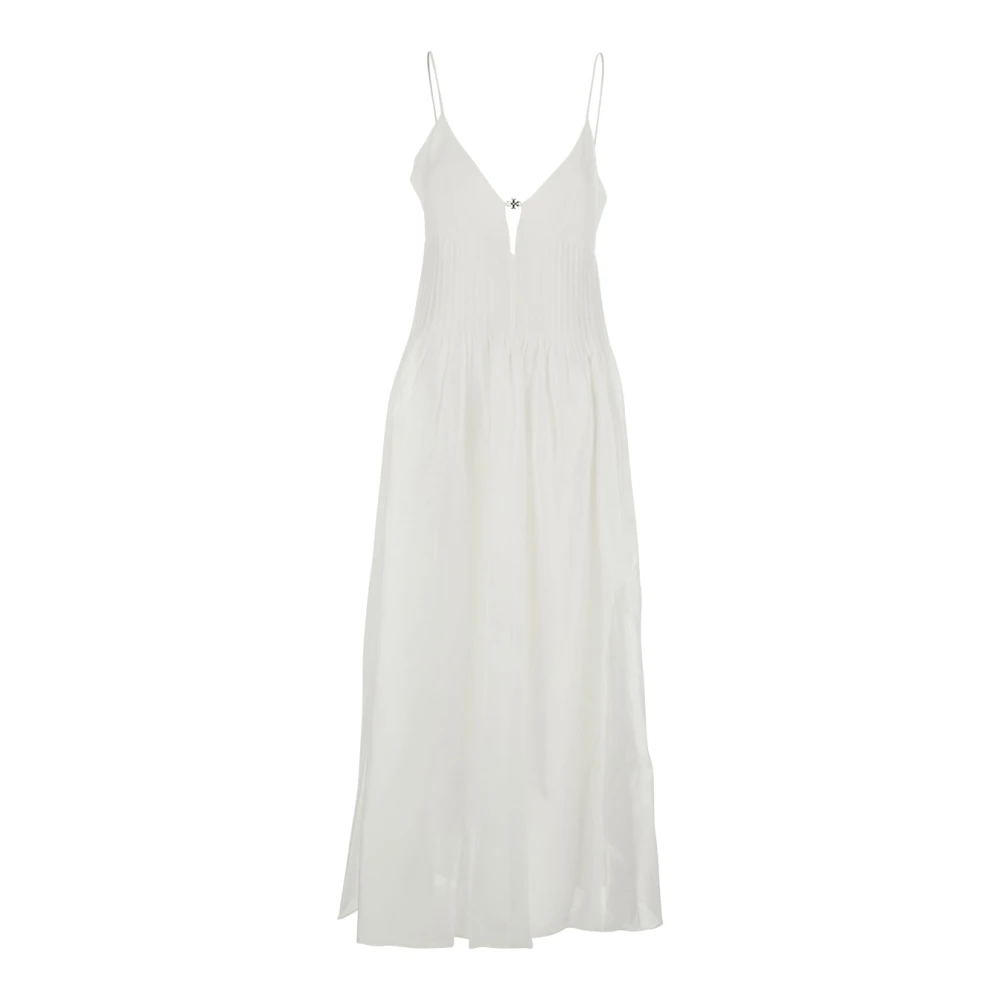 Tory Burch Women's White Summer Dresses, S, Dress