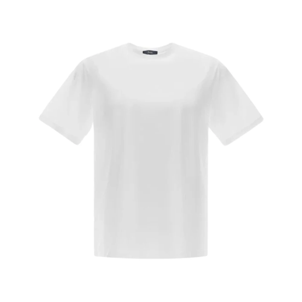 Herno Men's White T-Shirts, Xl, T-Shirts And Polos