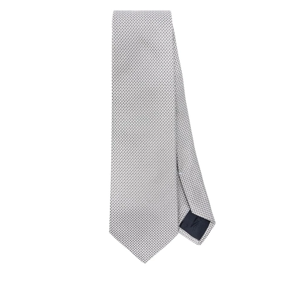 Tagliatore Stropdas Gray Heren
