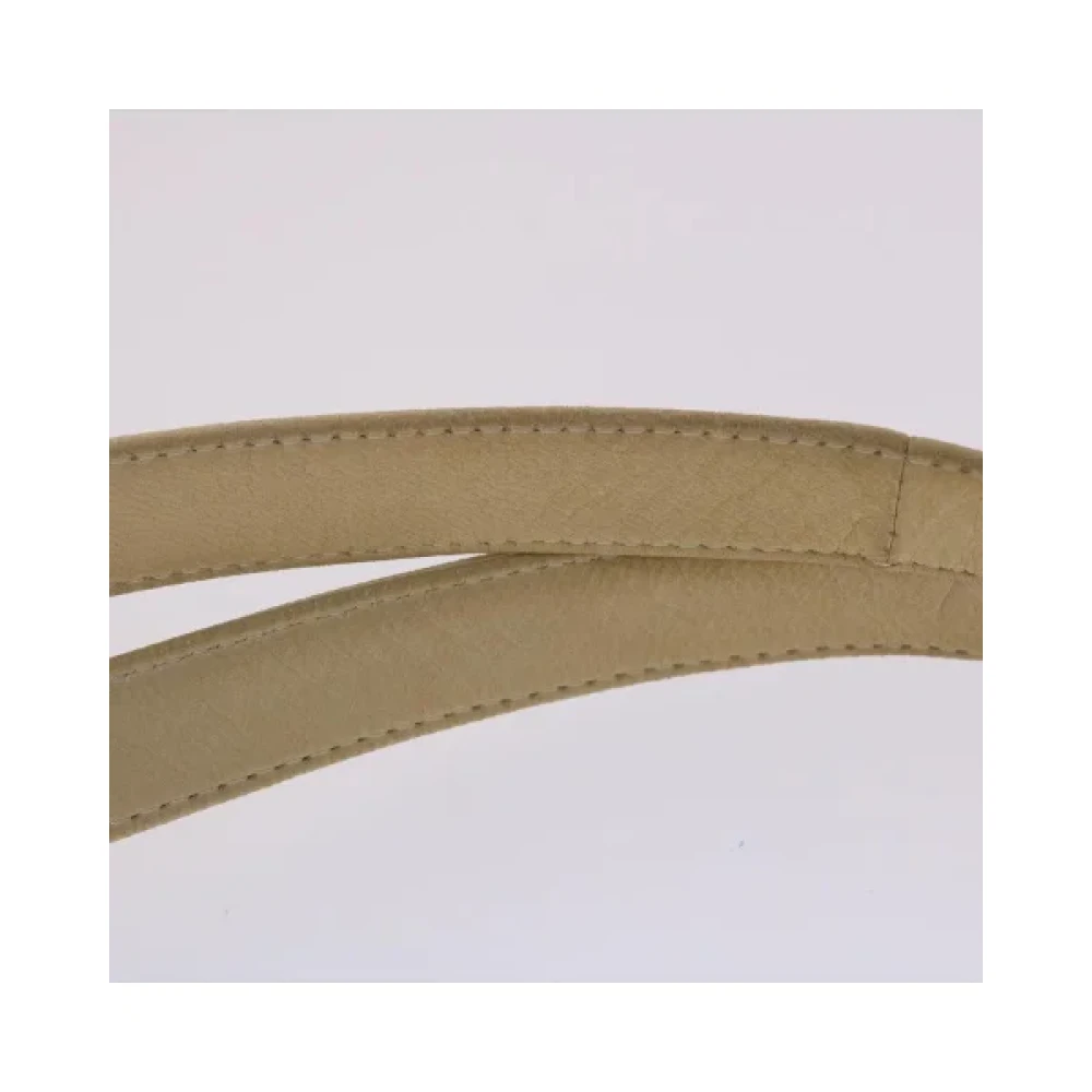 Bally Pre-owned Leather shoulder-bags Beige Dames