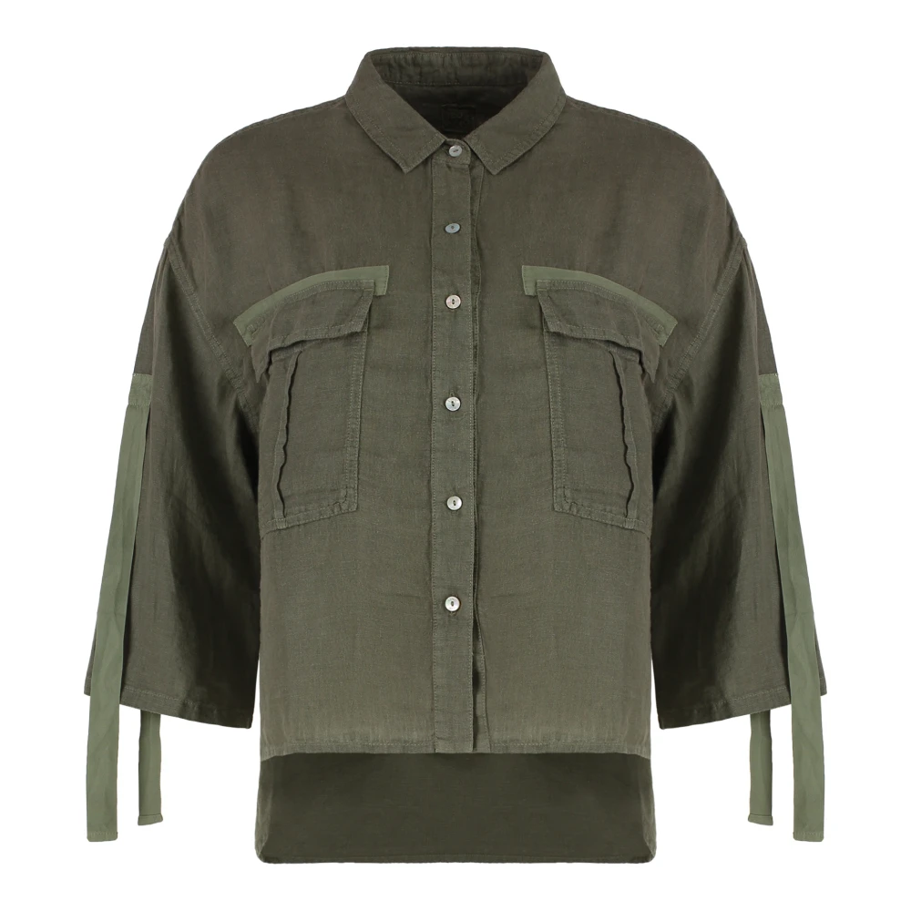 Blouses & Shirts > Shirts - - 120% Lino - Modalova