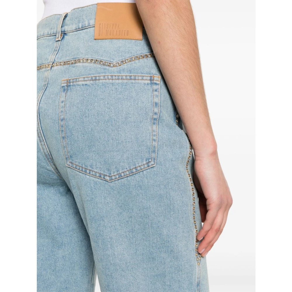 Giuseppe Di Morabito Blauwe Broek Blue Dames
