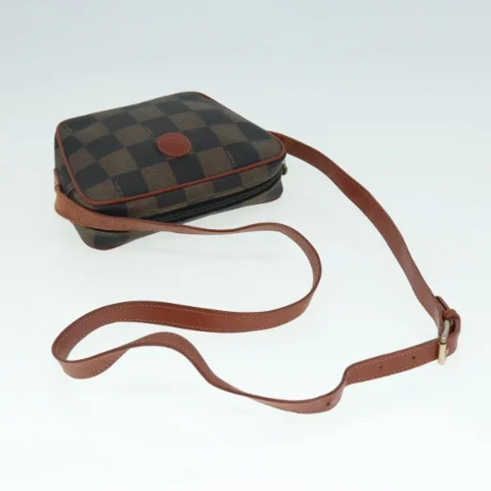 Fendi Vintage Pre-owned Canvas fendi-bags Brown Dames