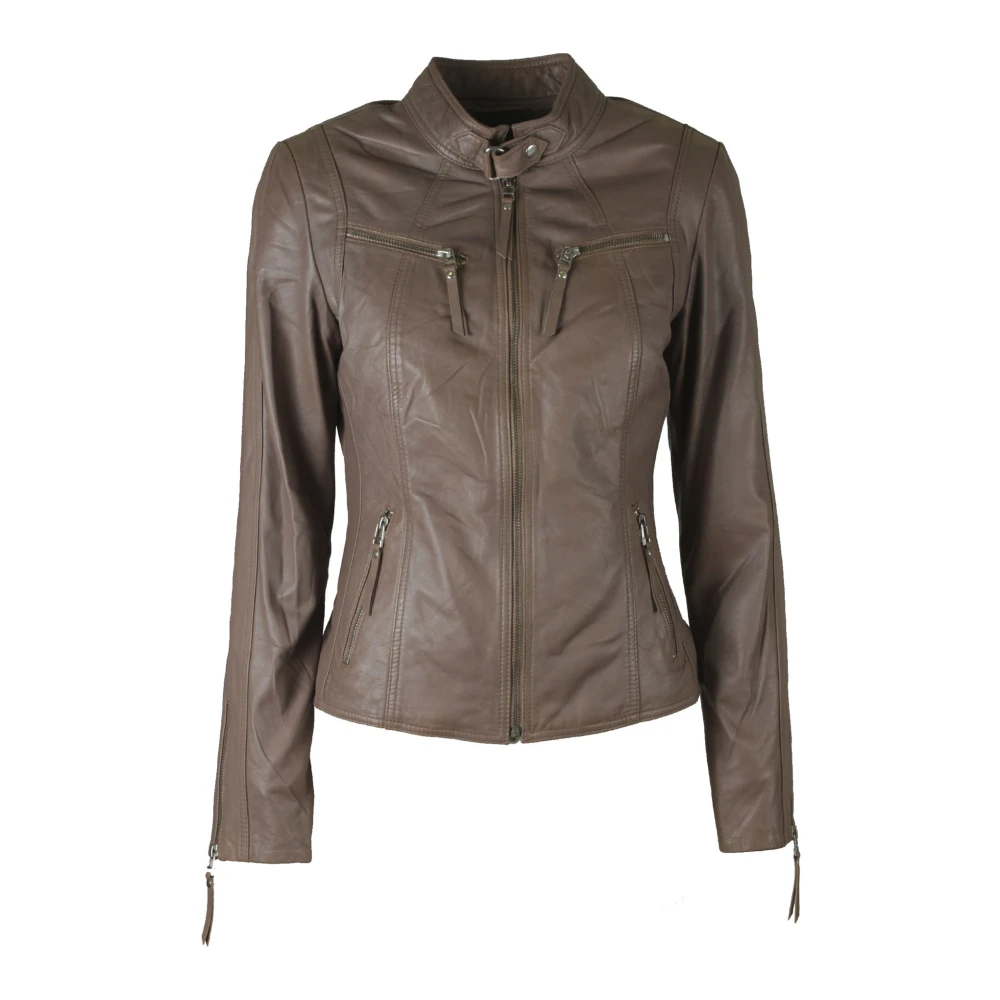 Jackets > Leather Jackets - - Btfcph - Modalova