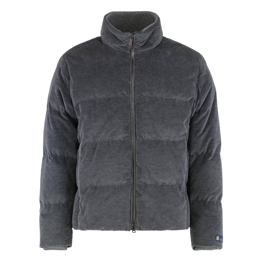 Paul & Shark Gray Ultralight Down Jacket In Cashmere And Cotton - Male - Down Jackets - L - Jackets