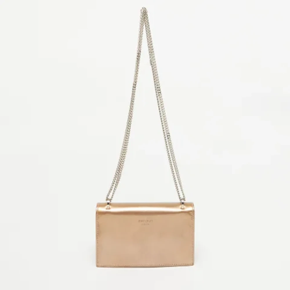 Jimmy Choo Pre-owned Suede shoulder-bags Pink Dames