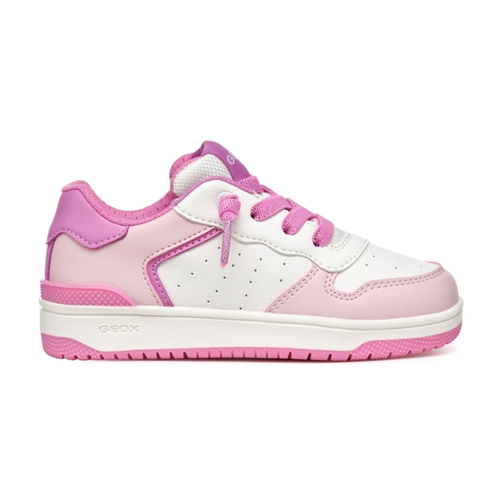 Geox Girls Pink Kids Trainers Washiba Leisure Trainers - Kids Sneakers - 30 Eu - Kids