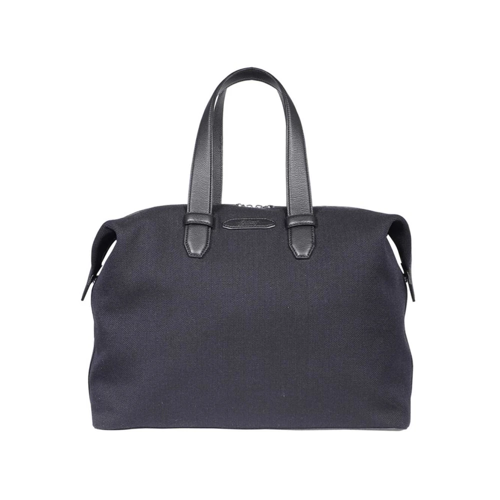 Brioni Wollen Reistas Blue Heren
