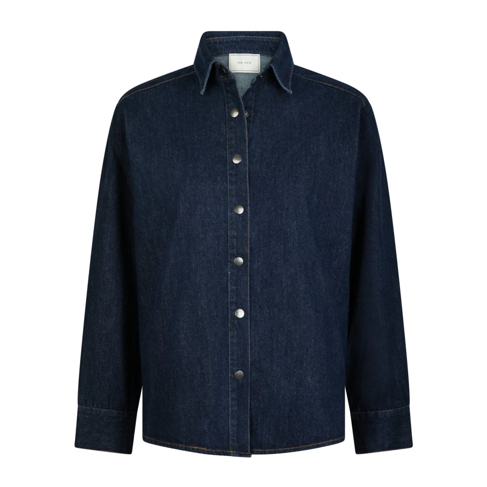 Blouses & Shirts > Denim Shirts - - Neo Noir - Modalova