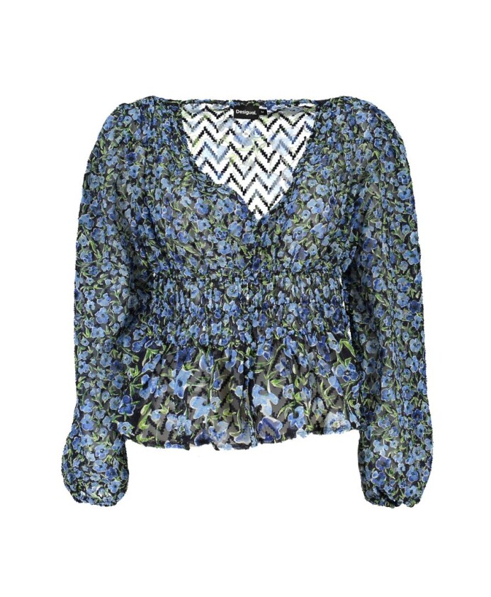 blouse-a-motifs-avec-col-en-v
